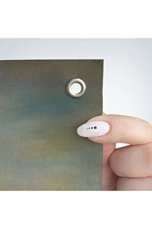 Yerden Yükselen Çiçek Kıyafetli Kadın Duvar Örtüsü - Halısı-6281