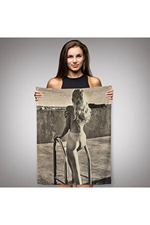 Helmut Newton'un Görülecek Bir Sergi Duvar Örtüsü - Halısı-6289