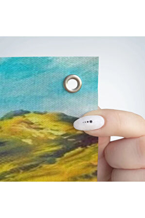 Atatürk Annesi Zübeyde Hanımın Elini Öperken Duvar Örtüsü - Halısı-6302