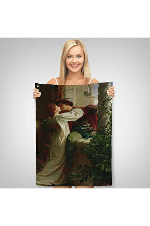 Romeo ve Juliet Dekoratif Duvar Örtüsü - Halısı-6312