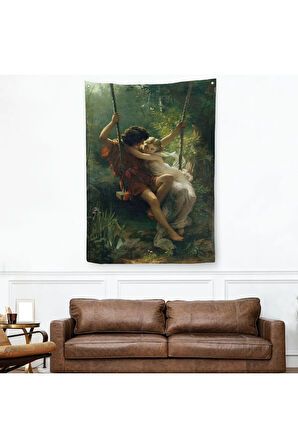 Pierre Auguste Cot'ün İlkbahar Adlı Duvar Örtüsü-Halısı-6355