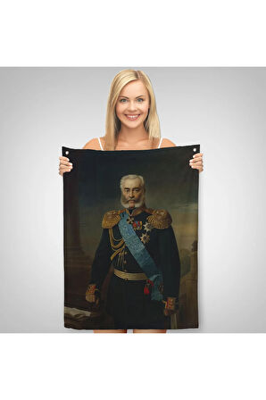 Rus imparatorluğu Generali Alexander Vladimirovich Adlerberg Duvar Örtüsü-Halısı-6359