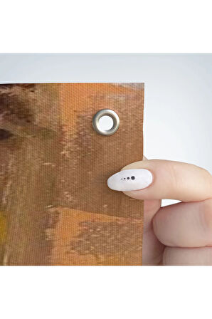 Afro Amerikalı Güzel Kadın Duvar Örtüsü-Halısı-6371