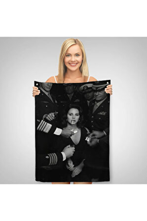 Lana Del Rey Dekoratif Duvar Örtüsü-Halısı-6372