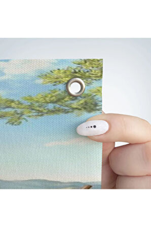 İsa Mesih Havarilerine Ders Veriyor, Hristiyan Hediye Duvar Örtüsü-Halısı Jesus Christ -6382