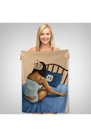 Uykusuzluk Duvar Örtüsü-Halısı-6388