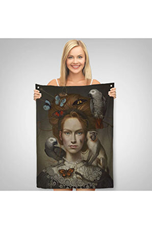 Doğal Takı Duvar Örtüsü-Halısı-6400