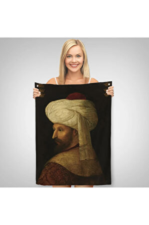 Fatih Sultan Mehmed Han Duvar Örtüsü-Halısı-6409