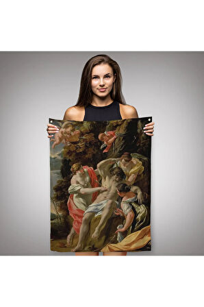 Alessandro Turchi Saint Sebastian Duvar Örtüsü-Halısı-6412