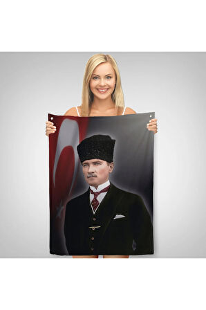 Mustafa Kemal Atatürk Duvar Örtüsü-Halısı -6419