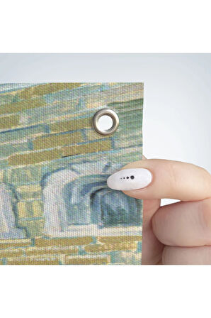 Vincent van Gogh Tutuklular Çemberi Duvar Örtüsü-Halısı -6445