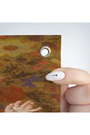 Zambak İle Bakire Duvar Örtüsü-Halısı - The Madonna of the Lilies-6479