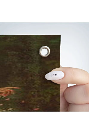 Çiçek Taoplayan Kadınlar Duvar Örtüsü-Halısı-6483