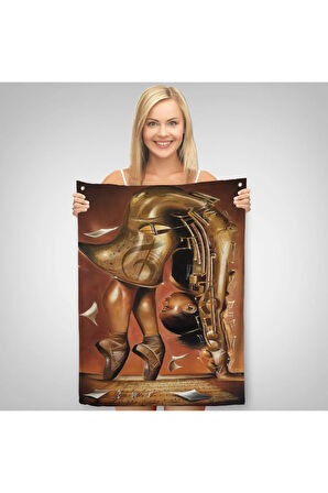 Baltık Melodisi Duvar Örtüsü-Halısı - The Balletic Tune-6488