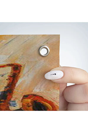 Sürreal Müzik Grubu Duvar Örtüsü-Halısı-6497