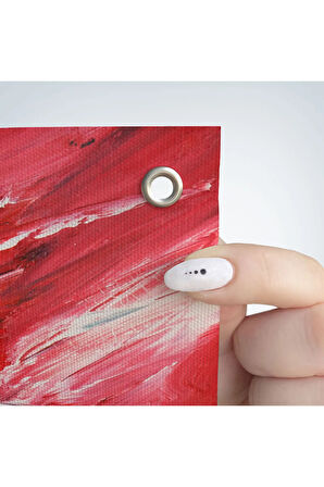 Vazo İçindeki Çiçekler Yağlıboya Görünüm DekoratiF Duvar Örtüsü-Halısı-6520