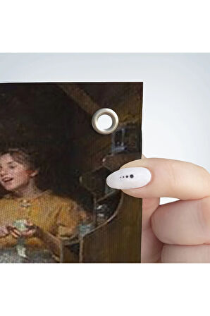 Aile Gelenekleri Duvar Örtüsü-Halısı - Morgan Weistling's Painting Family Traditions-6528