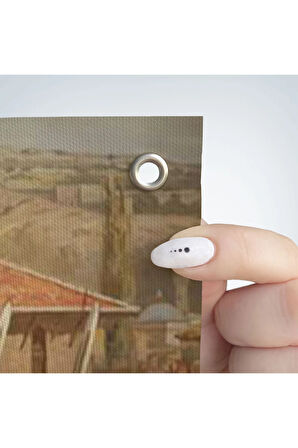 Atatürk'ün TBMM’den Cepheye Uğurlanma Duvar Örtüsü-Halısı-6552