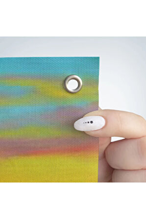 Elbiseli Kız Ve Yaz Manzarası Duvar Örtüsü-Halısı-6569