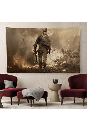 Call Of Duty Duvar Örtüsü-Halısı-6572