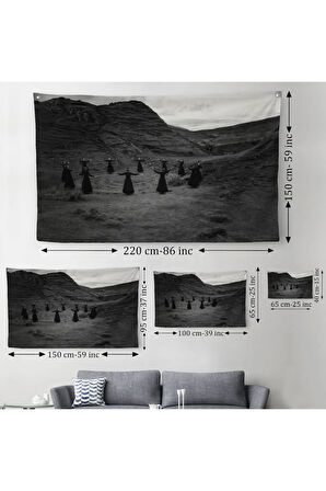 Rochester Cadılarının Pagan Ayini Duvar Örtüsü-Halısı-6578