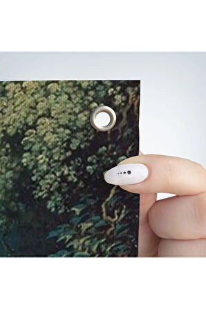 18.yy Salıncakta Sallanan Kadın Duvar Örtüsü-Halısı-6592