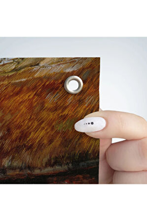 Ortacağ Alman Köyü Duvar Örtüsü-Halısı-6605