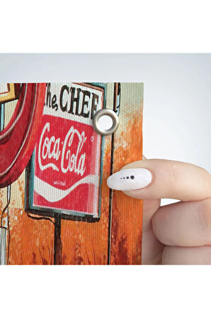 Kırmızı Klasik Araba Duvar Örtüsü-Halısı-6608