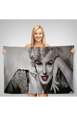 Marilyn Monroe Dekoratif Duvar Örtüsü-Halısı-6610