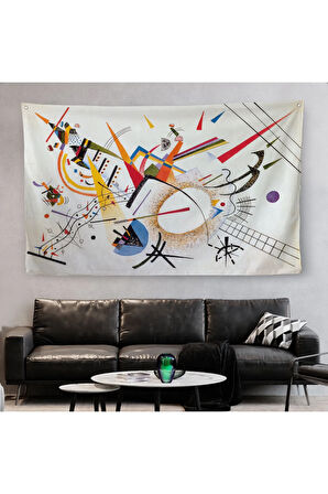 Renkli Gerçeküstü Dekoratif Duvar Örtüsü-Halısı-6615