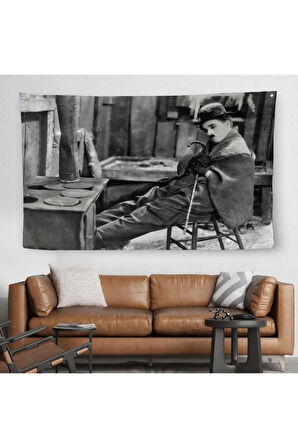 Charlie Chaplin Duvar Örtüsü-Halısı-6619