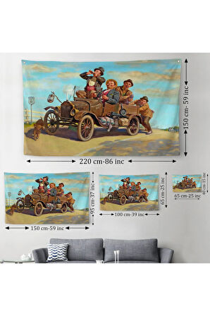 Westward Ho Brothers II Duvar Örtüsü-Halısı-6630