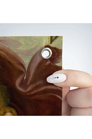 Ademin Yaratılışı Duvar Örtüsü-Halısı - The Creation of Adam-6631