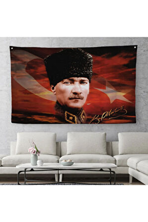 Atatürk Duvar Örtüsü-Halısı-6632