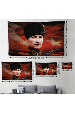 Atatürk Duvar Örtüsü-Halısı-6632