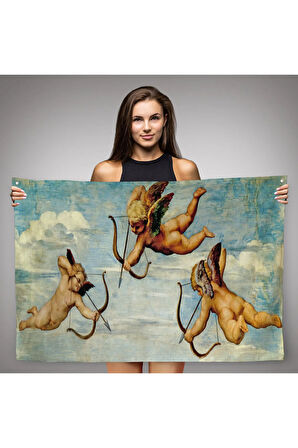 The Triumph of Galatea Detail Duvar Örtüsü-Halısı-6634