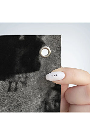 Keskin Bakışlı Atatürk Duvar Örtüsü-Halısı-6635