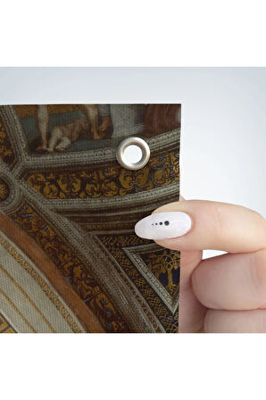 Atina Okulu Duvar Örtüsü-Halısı - Raffaello Sanzio-6642