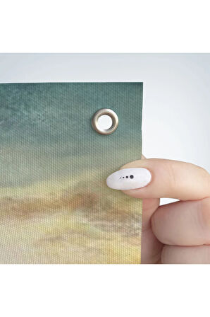 Cadı ve Kedisi Cadılar Bayramı Helloven Duvar Örtüsü-Halısı -6648