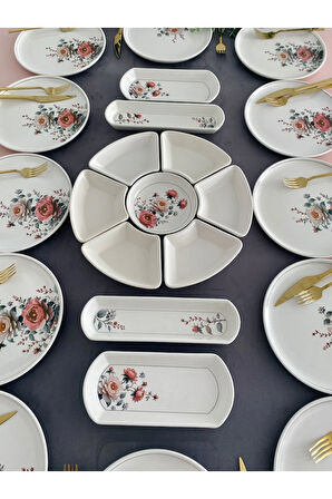 Hasbahçe 12 Kişilik 23 Parça kahvaltı Takımı