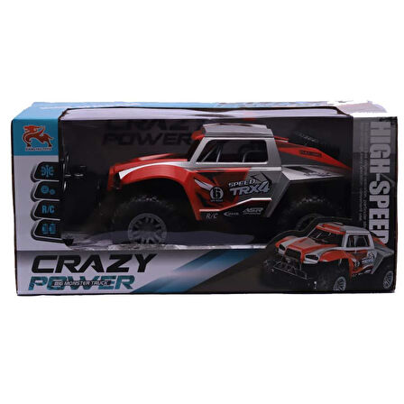 8586-2A Pasifik Toys Crazy Power Yüksek Hızlı Uzaktan Kumandalı Araba