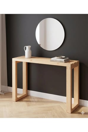 Naturel Ahşap Ladin Casual Dresuar