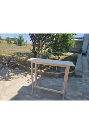Naturel Ahşap Ladin Modern Dresuar