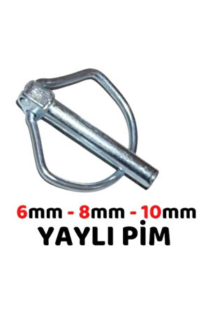 10 Mm Yaylı Pim (1000 Adet)