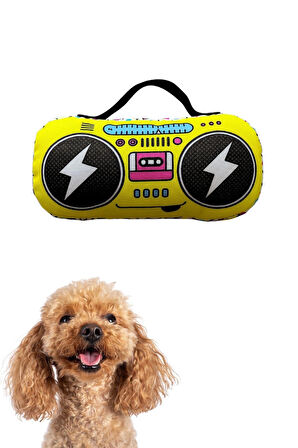 Havhav Köpek Peluş Oyuncak Seti Vikvikli Gitar Ve Peluş Radyo