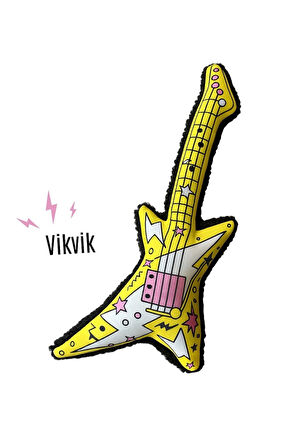 Havhav Köpek Peluş Oyuncak Seti Vikvikli Gitar Ve Peluş Radyo
