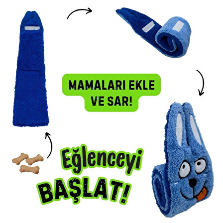 Havhav Mama Saklamalı Salyangoz Peluş Köpek Oyuncağı