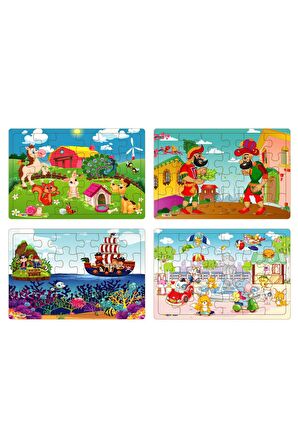 Yaşam 24 Parça Çocuk Puzzle