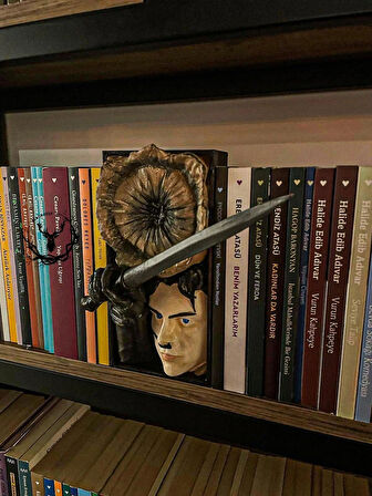 hayatvesanat Dune / Kitaplık Figürü / Kitap Tutucu