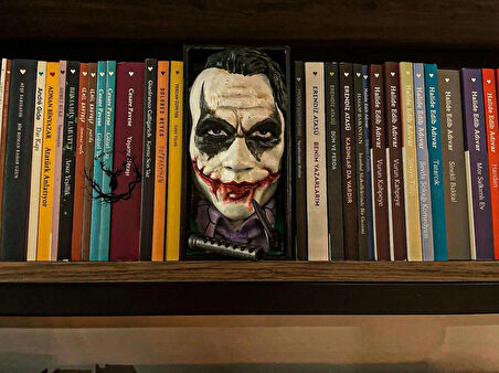 hayatvesanat Joker / Kitaplık Figürü / Kitap Tutucu